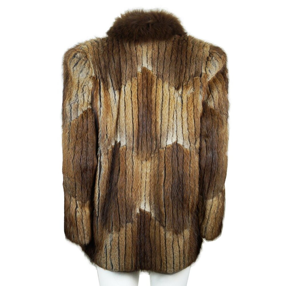 Rabbit fur coat - Picture 5 of 7
